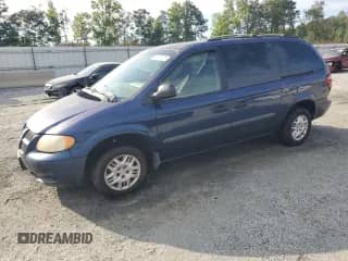 2003 Dodge Caravan SE with VIN 1D4GP24333B127525, listed as a Copart auction lot 70453575 with 245,074 mi miles and Salvage title. Bid and sale history available at DreamBid. Image 1.
