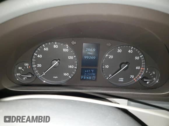 2005 Mercedes-Benz C 240 with VIN WDBRH81J35F615621, listed as a Copart auction lot 41866855 with 99,269 mi miles and Clean title. Bid and sale history available at DreamBid. Image 9.