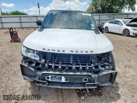 2022 Land Rover Range Rover Sport HST with VIN SALWS2RUXNA217748, listed as a Copart auction lot 59335655 with 33,428 mi miles and Salvage title. Bid and sale history available at DreamBid. Image 5.