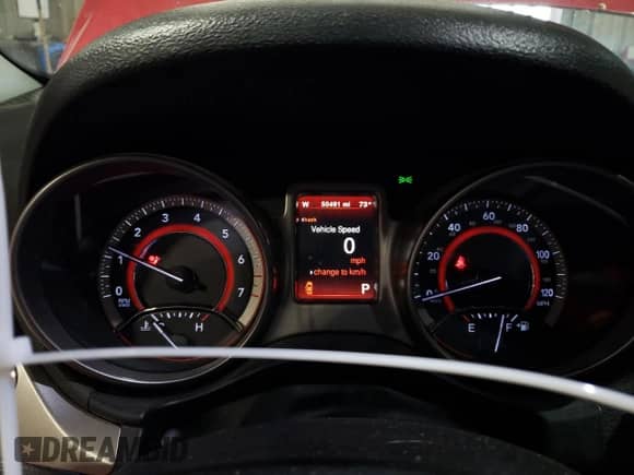 2017 Dodge Journey Crossroad Plus with VIN 3C4PDDGG9HT517440, listed as a Copart auction lot 62826485 with 50,491 mi miles and Salvage title. Bid and sale history available at DreamBid. Image 9.