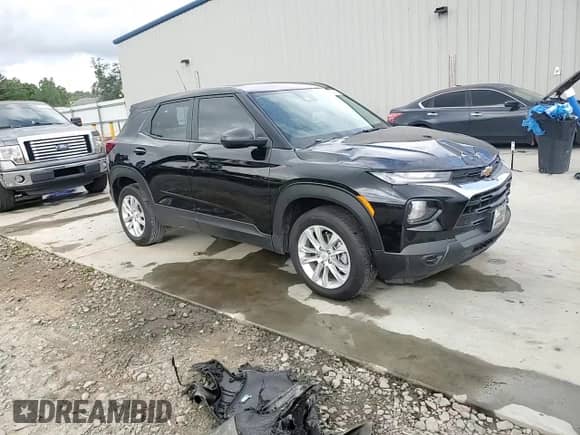 2023 Chevrolet TrailBlazer LS with VIN KL79MMS2XPB181072, listed as a Copart auction lot 66100415 with 22,973 mi miles and Salvage title. Bid and sale history available at DreamBid. Image 14.