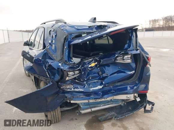 2022 Chevrolet Equinox LT with VIN 3GNAXKEV9NL297044, listed as a IAAI auction lot 41705155 with Not provided miles and . Bid and sale history available at DreamBid. Image 6.