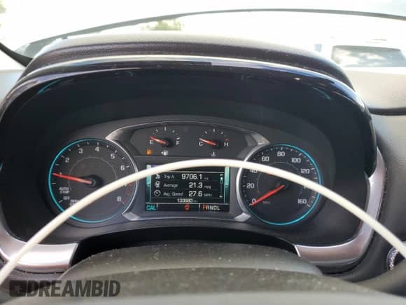 2018 Chevrolet Traverse LT Cloth with VIN 1GNERGKW3JJ107875, listed as a Copart auction lot 61627745 with 133,980 mi miles and Salvage title. Bid and sale history available at DreamBid. Image 9.