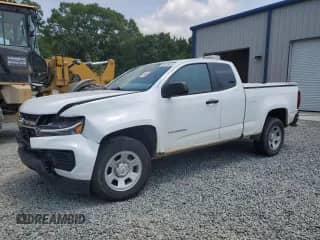 2022 Chevrolet Colorado 2WD Work Truck with VIN 1GCHSBEA0N1140626, listed as a Copart auction lot 59735485 with 90,701 mi miles and Salvage title. Bid and sale history available at DreamBid. Image 1.