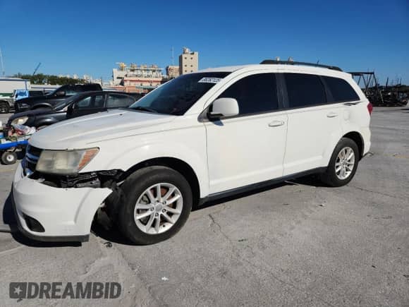 2016 Dodge Journey SXT with VIN 3C4PDCBG1GT185431, listed as a Copart auction lot 86262125 with 117,994 mi miles and Clean title. Bid and sale history available at DreamBid. Image 1.