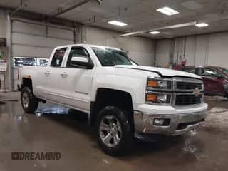 2015 Chevrolet Silverado 1500 LT with VIN 1GCVKREC9FZ344518, listed as a IAAI auction lot 42581119 with 223,157 mi miles and . Bid and sale history available at DreamBid. Image 1.