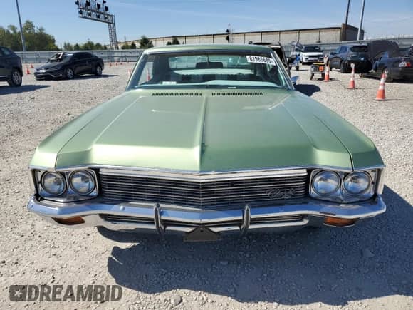 1970 Chevrolet Impala z VIN 164370S208462, wystawiony jako Copart lot #81986685 z przebiegiem 97 735 mil mil oraz Szkoda całkowita • Salvage title. Historia ofert i sprzedaży dostępna na DreamBid. Obrazek 5.