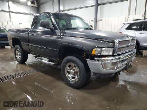 1999 Dodge 1500 with VIN 1B7HF16Y5XS150818, listed as a Copart auction lot 83490054 with 118,584 mi miles and Salvage title. Bid and sale history available at DreamBid. Image 4.