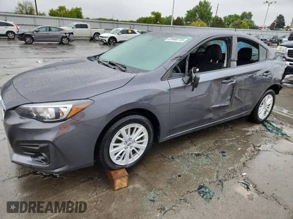 2018 Subaru Impreza Premium с VIN 4S3GKAD68J3622696, выставлен на аукционе Copart как лот 81640715 с пробегом 79 799 миль миль и Списание • Salvage title. История ставок и продаж доступна на DreamBid. Изображение 1.