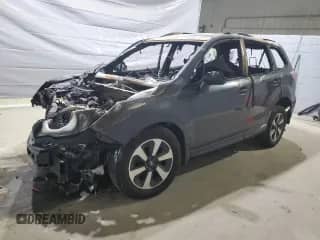 2018 Subaru Forester z VIN JF2SJABC4JH436518, wystawiony jako Copart lot #67837845 z przebiegiem Nie podano mil oraz Szkoda całkowita • Salvage title. Historia ofert i sprzedaży dostępna na DreamBid. Obrazek 1.