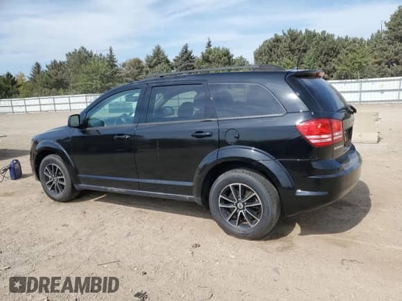 2018 Dodge Journey SE z VIN 3C4PDCAB4JT529671, wystawiony jako Copart lot #80497875 z przebiegiem 29 885 mil mil oraz Szkoda całkowita • Salvage title. Historia ofert i sprzedaży dostępna na DreamBid. Obrazek 2.