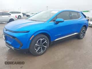 2024 Chevrolet Equinox EV LT с VIN 3GN7DLRR6RS296807, выставлен на аукционе IAAI как лот 41540331 с пробегом 5 177 миль миль и . История ставок и продаж доступна на DreamBid. Изображение 2.