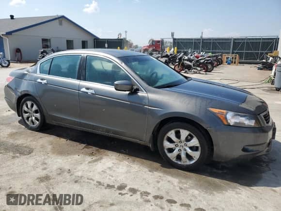 2009 Honda Accord EX-L with VIN 1HGCP36899A013748, listed as a Copart auction lot 81162975 with 149,050 mi miles and Clean title. Bid and sale history available at DreamBid. Image 4.