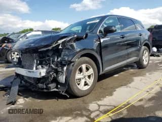 2024 Kia Sorento LX with VIN 5XYRG4JC3RG288588, listed as a Copart auction lot 59225105 with 41,944 mi miles and Salvage title. Bid and sale history available at DreamBid. Image 1.