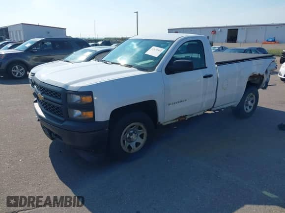 2014 Chevrolet Silverado 1500 Work Truck with VIN 1GCNKPEH6EZ287368, listed as a IAAI auction lot 42672464 with 255,706 mi miles and . Bid and sale history available at DreamBid. Image 17.