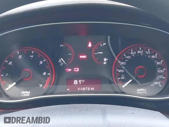 2016 Dodge Dart SE z VIN 1C3CDFAA9GD643742, wystawiony jako IAAI lot #43106783 z przebiegiem 69 872 mil mil oraz . Historia ofert i sprzedaży dostępna na DreamBid. Obrazek 7.