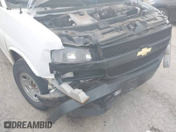 2022 Chevrolet Express Cargo with VIN 1GCWGAF75N1233292, listed as a IAAI auction lot 41511707 with 63,895 mi miles and . Bid and sale history available at DreamBid. Image 6.