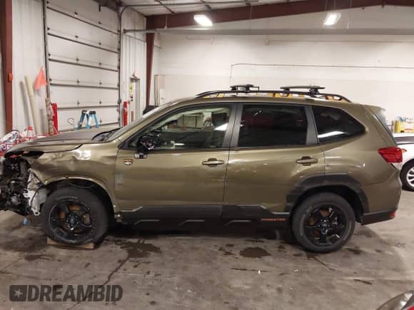 2023 Subaru Forester Wilderness with VIN JF2SKAMC7PH468835, listed as a IAAI auction lot 43113821 with 35,895 mi miles and . Bid and sale history available at DreamBid. Image 15.