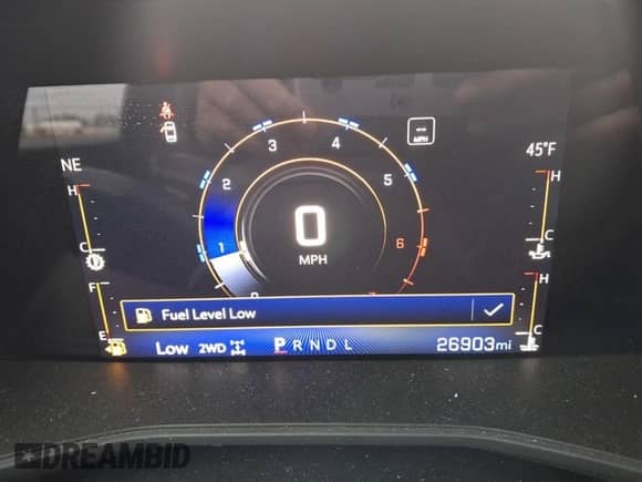 2023 Chevrolet Colorado 4WD Trail Boss with VIN 1GCPTEEK8P1147894, listed as a Copart auction lot 67809825 with 26,903 mi miles and Clean title. Bid and sale history available at DreamBid. Image 9.