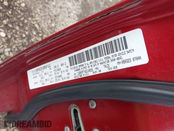 2014 Ram 1500 Express z VIN 1C6RR7FT4ES109331, wystawiony jako IAAI lot #43302806 z przebiegiem 146 000 mil mil oraz . Historia ofert i sprzedaży dostępna na DreamBid. Obrazek 9.