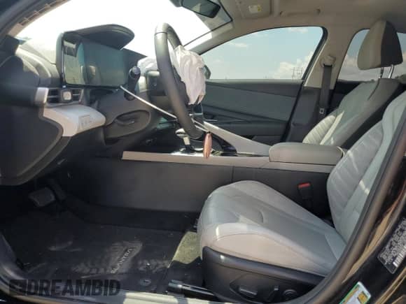 2024 Hyundai Elantra Limited with VIN KMHLP4DG5RU779890, listed as a Copart auction lot 69247975 with 16,690 mi miles and Salvage title. Bid and sale history available at DreamBid. Image 7.