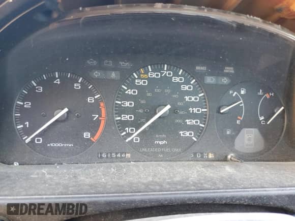 1990 Honda Accord EX z VIN JHMCB7564LC095189, wystawiony jako Copart lot #69300794 z przebiegiem 161 544 mil mil oraz Szkoda całkowita • Salvage title. Historia ofert i sprzedaży dostępna na DreamBid. Obrazek 9.