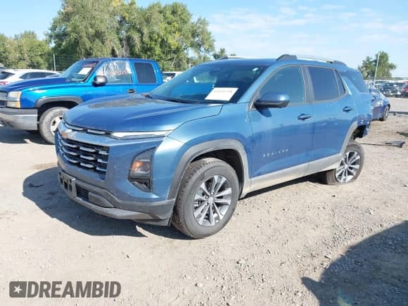 2025 Chevrolet Equinox AWD LT с VIN 3GNAXPEG5SL251091, выставлен на аукционе IAAI как лот 43221728 с пробегом 13 137 миль миль и . История ставок и продаж доступна на DreamBid. Изображение 2.