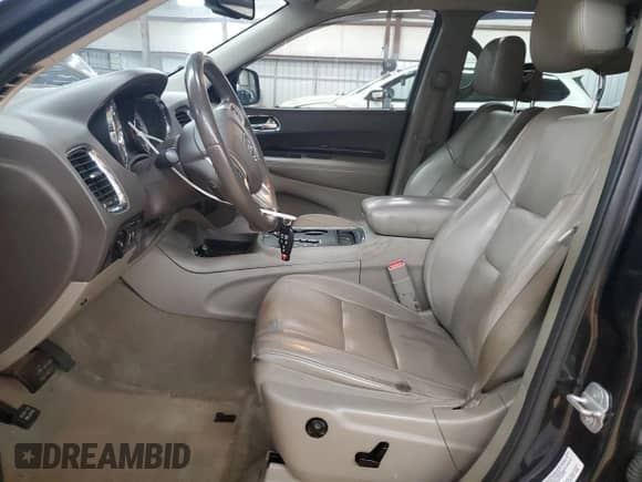 2013 Dodge Durango Crew with VIN 1C4RDJDG9DC682700, listed as a Copart auction lot 68078015 with 169,828 mi miles and Salvage title. Bid and sale history available at DreamBid. Image 7.