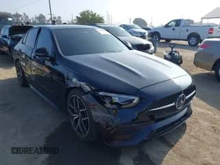 2023 Mercedes-Benz C 300 with VIN W1KAF4GBXPR103455, listed as a IAAI auction lot 42609137 with 50,219 mi miles and . Bid and sale history available at DreamBid. Image 1.