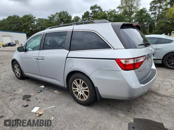 2013 Honda Odyssey EX с VIN 5FNRL5H40DB005175, выставлен на аукционе Copart как лот 82192585 с пробегом 166 066 миль миль и Чистый • Clean title. История ставок и продаж доступна на DreamBid. Изображение 2.