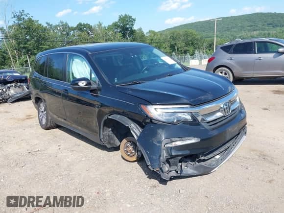 2020 Honda Pilot EX-L z VIN 5FNYF6H57LB033099, wystawiony jako IAAI lot #42588491 z przebiegiem 135 945 mil mil oraz . Historia ofert i sprzedaży dostępna na DreamBid. Obrazek 1.