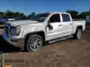 2017 GMC Sierra 1500 SLT with VIN 3GTU2NEC4HG155458, listed as a Copart auction lot 85938935 with 102,496 mi miles and Salvage title. Bid and sale history available at DreamBid. Image 1.