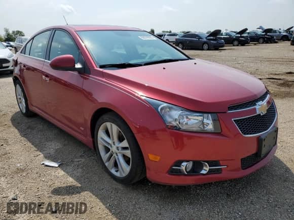 2014 Chevrolet Cruze LTZ z VIN 1G1PG5SB3E7270711, wystawiony jako Copart lot #68978635 z przebiegiem 77 663 mil mil oraz Szkoda całkowita • Salvage title. Historia ofert i sprzedaży dostępna na DreamBid. Obrazek 4.