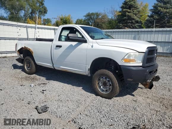 2012 Dodge RAM with VIN 3C6LD5AT6CG188862, listed as a Copart auction lot 71430705 with 116,034 mi miles and Salvage title. Bid and sale history available at DreamBid. Image 4.