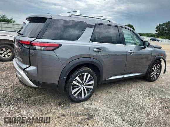 2022 Nissan Pathfinder Platinum with VIN 5N1DR3DK3NC208377, listed as a Copart auction lot 65345655 with 48,376 mi miles and Non repairable. Bid and sale history available at DreamBid. Image 3.