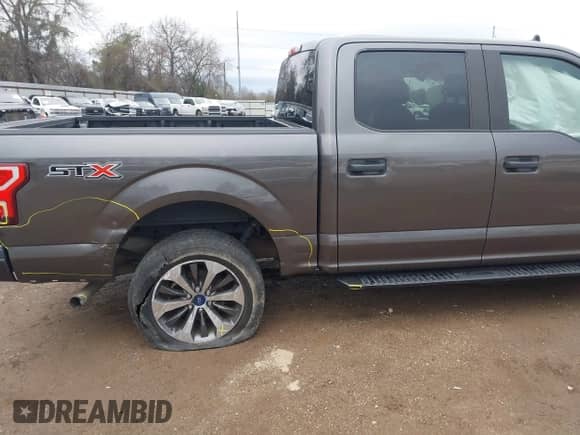 2020 Ford F-150 XL with VIN 1FTEW1C47LKD55183, listed as a IAAI auction lot 41689782 with 67,715 mi miles and . Bid and sale history available at DreamBid. Image 6.