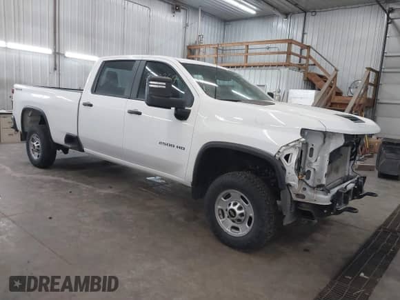 2023 Chevrolet Silverado 2500HD Work Truck with VIN 1GC1YLE78PF140020, listed as a IAAI auction lot 41422617 with 65,559 mi miles and . Bid and sale history available at DreamBid. Image 1.