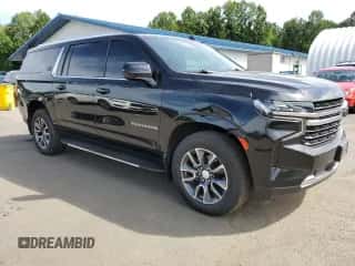 2021 Chevrolet Suburban LT with VIN 1GNSKCKT8MR473598, listed as a Copart auction lot 69223745 with 242,950 mi miles and Clean title. Bid and sale history available at DreamBid. Image 4.