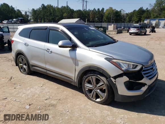 2015 Hyundai Santa Fe GLS z VIN KM8SR4HFXFU094965, wystawiony jako Copart lot #80935855 z przebiegiem 168 715 mil mil oraz Czysty tytuł • Clean title. Historia ofert i sprzedaży dostępna na DreamBid. Obrazek 4.