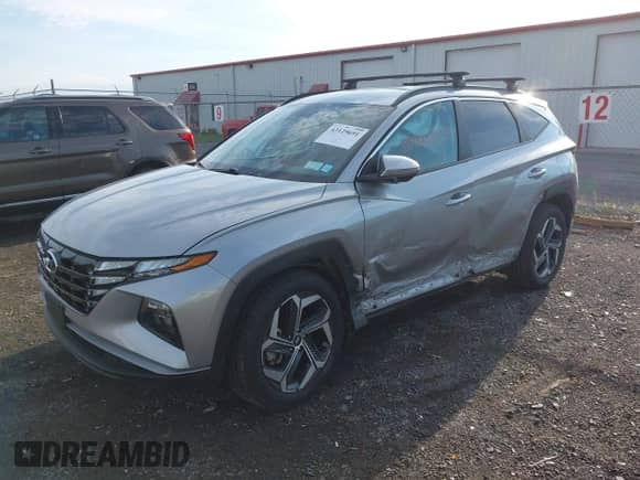2023 Hyundai Tucson SEL with VIN 5NMJFCAE3PH188747, listed as a IAAI auction lot 43129691 with 29,452 mi miles and . Bid and sale history available at DreamBid. Image 2.