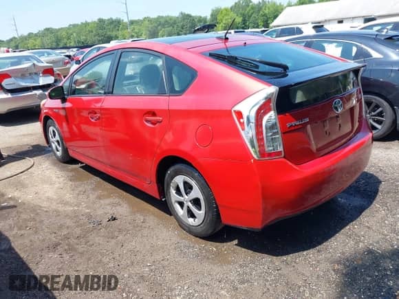 2013 Toyota Prius One with VIN JTDKN3DU1D1621238, listed as a IAAI auction lot 42609821 with 73,214 mi miles and . Bid and sale history available at DreamBid. Image 3.