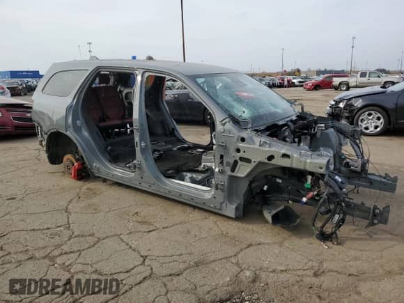 2021 Dodge Durango R/T with VIN 1C4SDJCT4MC765533, listed as a Copart auction lot 78383724 with Not provided miles and Non repairable. Bid and sale history available at DreamBid. Image 4.