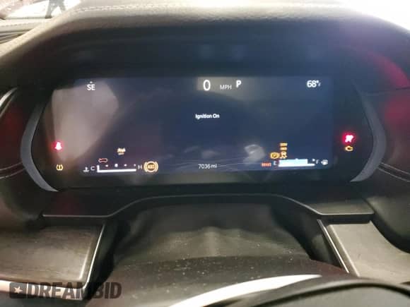 2025 Jeep Grand Cherokee Limited with VIN 1C4RJKBG4S8662484, listed as a Copart auction lot 80907985 with 7,036 mi miles and Salvage title. Bid and sale history available at DreamBid. Image 9.