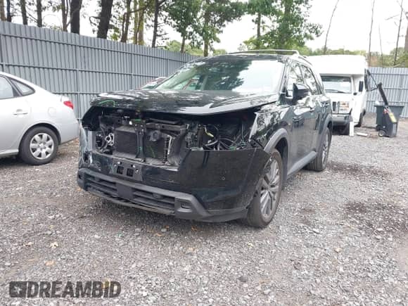 2024 Nissan Pathfinder SL with VIN 5N1DR3CD4RC295165, listed as a IAAI auction lot 43190793 with 13,439 mi miles and . Bid and sale history available at DreamBid. Image 17.