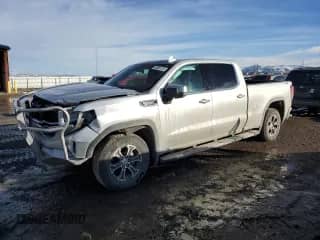 2022 GMC Sierra 1500 SLT with VIN 1GTUUDED1NZ547936, listed as a Copart auction lot 46865155 with 20,612 mi miles and Salvage title. Bid and sale history available at DreamBid. Image 1.