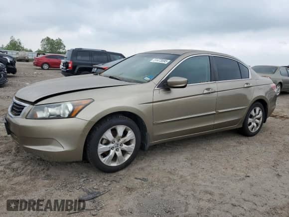 2010 Honda Accord EX-L with VIN 1HGCP2F88AA140425, listed as a Copart auction lot 51473595 with 288,317 mi miles and Clean title. Bid and sale history available at DreamBid. Image 1.