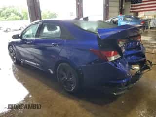 2022 Hyundai Elantra SEL с VIN KMHLM4AG7NU285716, выставлен на аукционе Copart как лот 60528745 с пробегом 24 040 миль миль и Списание • Salvage title. История ставок и продаж доступна на DreamBid. Изображение 2.