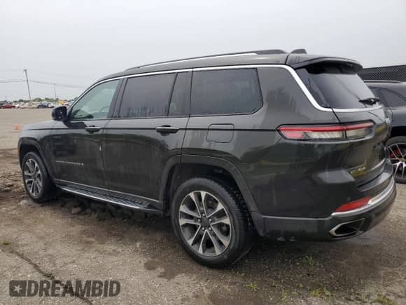 2022 Jeep Grand Cherokee Overland с VIN 1C4RJKDG0N8523826, выставлен на аукционе Copart как лот 60982245 с пробегом 33 121 миль миль и Списание • Salvage title. История ставок и продаж доступна на DreamBid. Изображение 2.