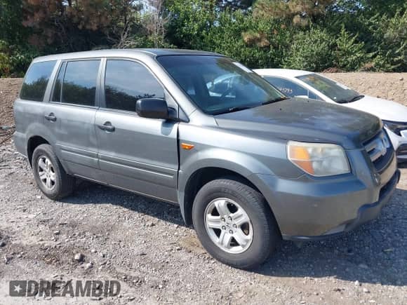 2007 Honda Pilot LX с VIN 2HKYF18197H515127, выставлен на аукционе IAAI как лот 43239641 с пробегом 263 136 миль миль и . История ставок и продаж доступна на DreamBid. Изображение 1.