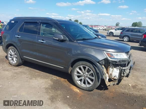 2017 Ford Explorer Limited z VIN 1FM5K7F87HGC69830, wystawiony jako IAAI lot #43295233 z przebiegiem 189 887 mil mil oraz . Historia ofert i sprzedaży dostępna na DreamBid. Obrazek 1.